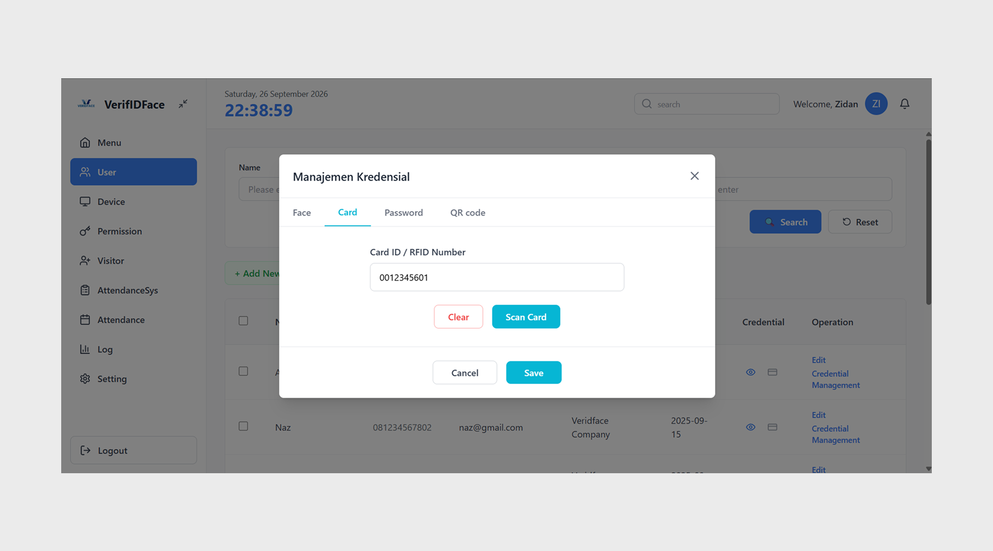 VeridFace - IoT Device Monitoring System - 5