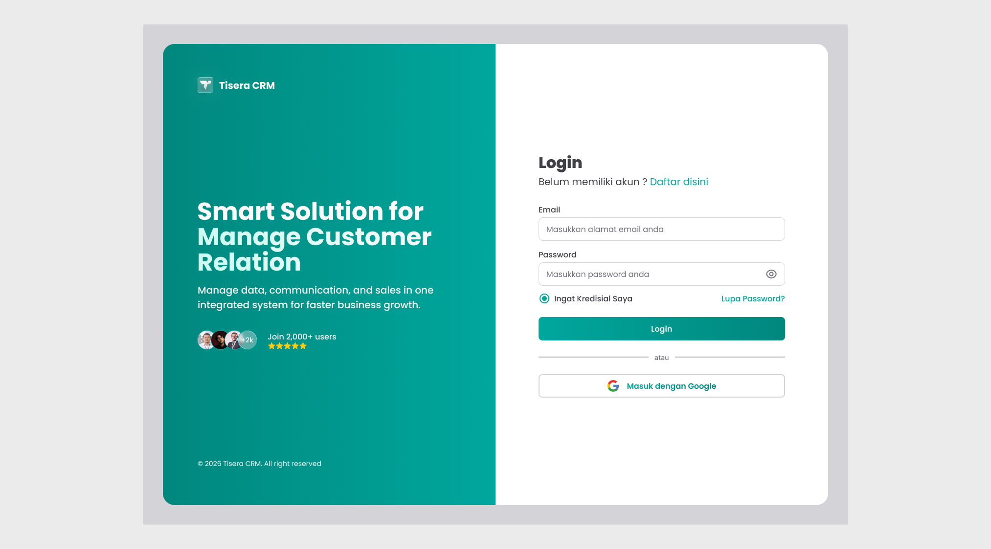Tisera CRM Omnichannel - 1