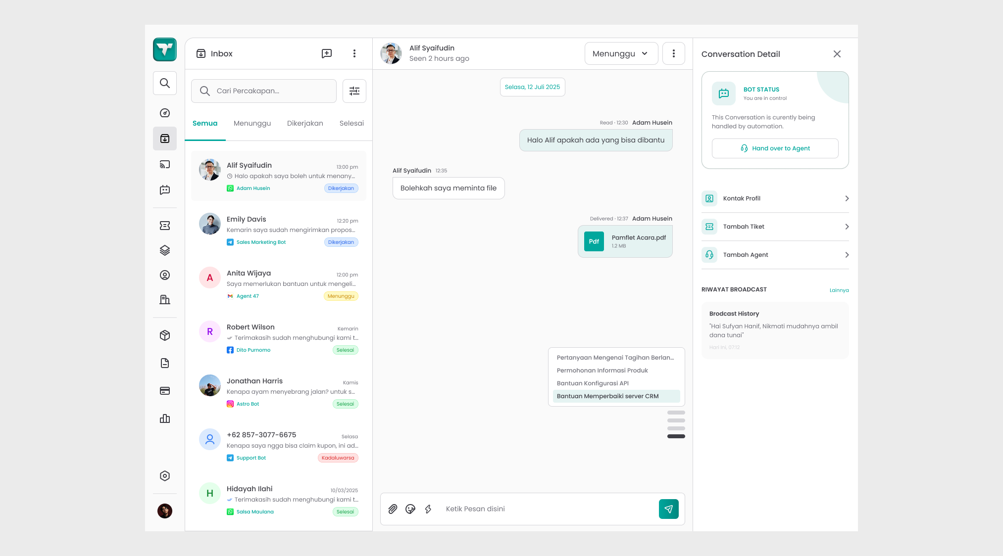 Tisera CRM Omnichannel - 6